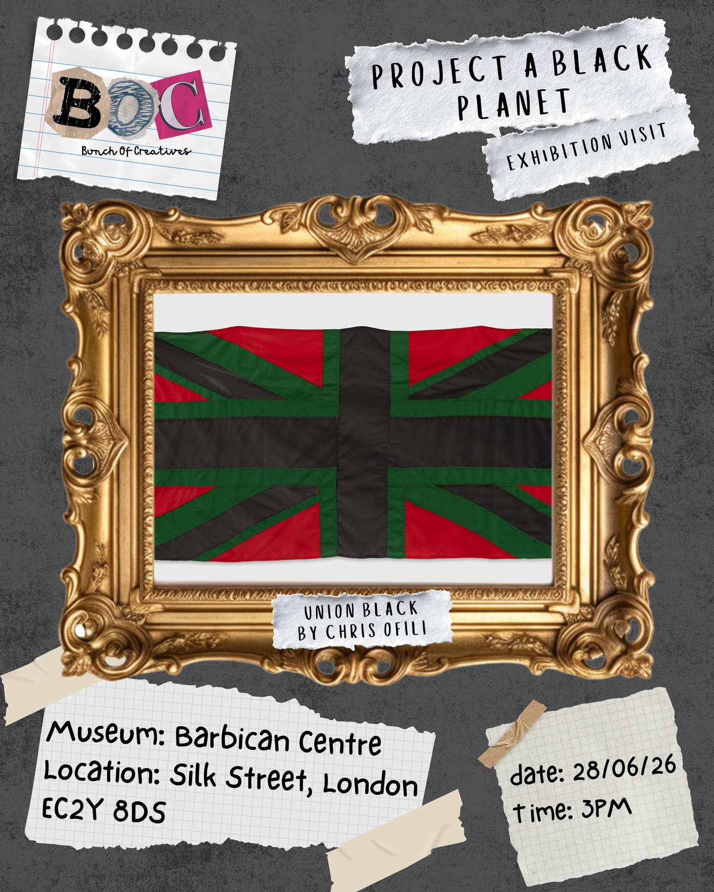 BOC Exhibition Visit #3: Project a Black Planet